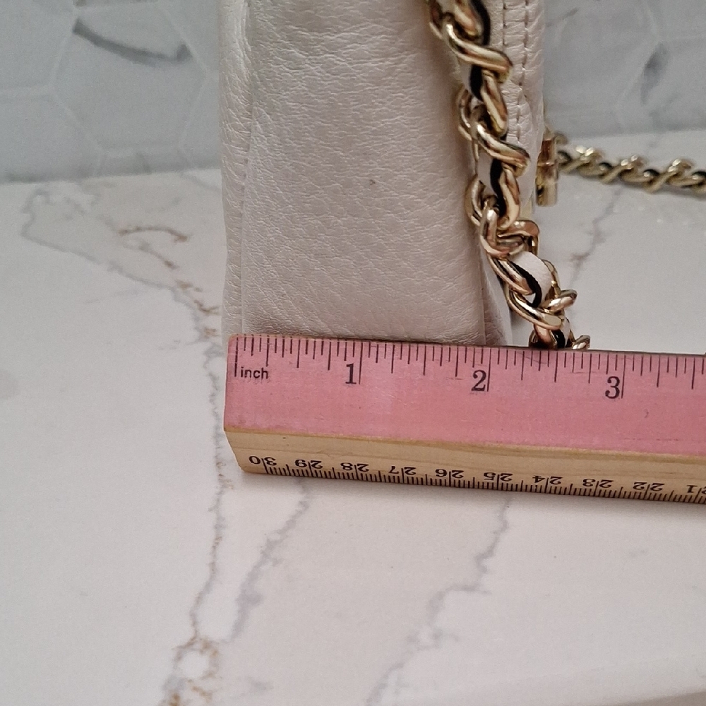 Karl Lagerfeld Paris Agyness Quilted Leather Crossbody Bag Purse - Picture 16 of 16